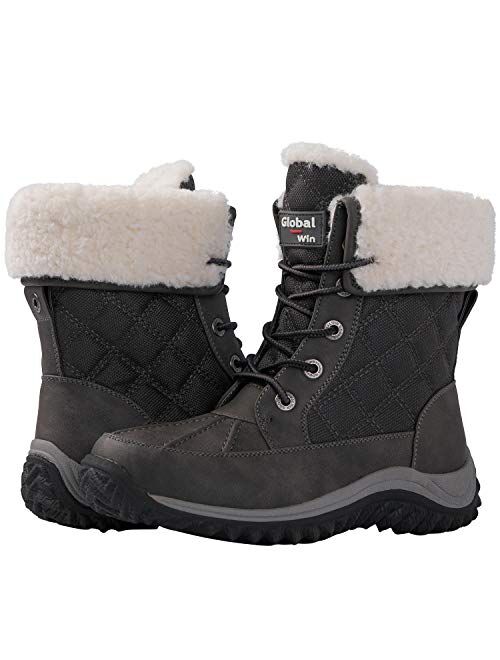 GLOBALWIN Women's Explorer Winter Snow Boots