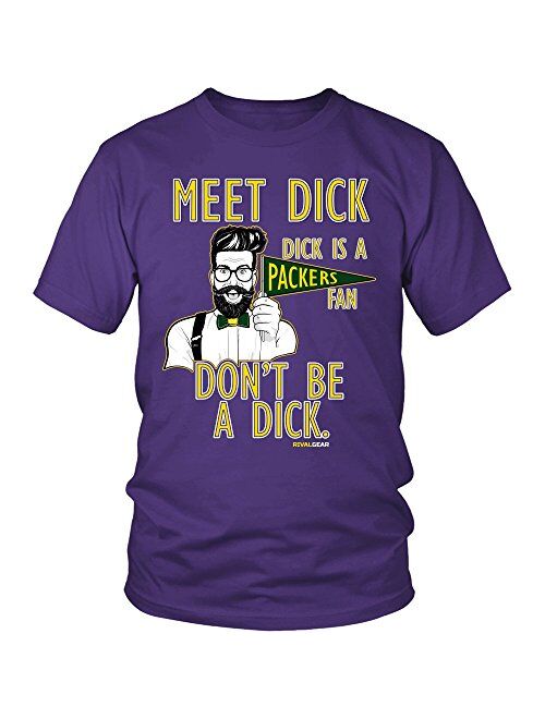 Rival Gear Minnesota Football Fan T-Shirt, Don't Be a D!ck