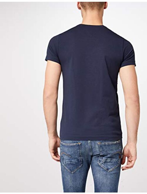 Tommy Hilfiger Men's Slim Fit Stretch Logo T-Shirt, Blue