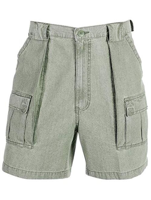 Weekender 6 Pocket Capitola Shorts OLIVE GREEN 44W