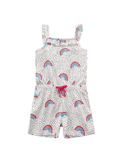 Frogwill Baby Toddler Girls Unicorn Rainbow Romper Summer Playsuit 18M-7Y