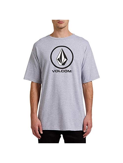 Volcom Men's Cotton Printed Crisp Stone Short Sleeve Tee Shirt