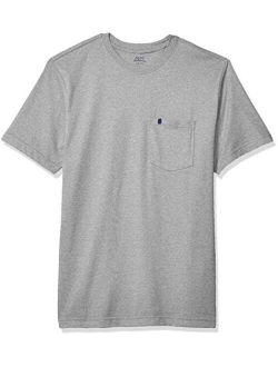 Men's Saltwater Short Sleeve Solid T-Shirt with Pocket