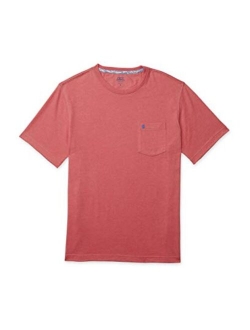 Men's Saltwater Short Sleeve Solid T-Shirt with Pocket