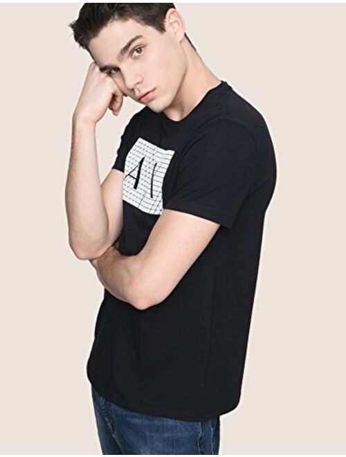 A|X Armani Exchange Men's Crew Neck Logo Tee