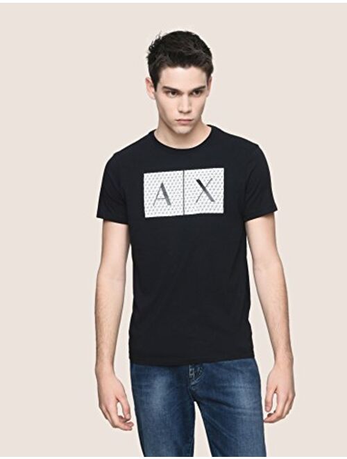 A|X Armani Exchange Men's Crew Neck Logo Tee