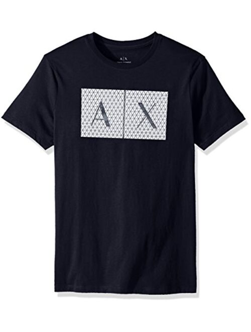 A|X Armani Exchange Men's Crew Neck Logo Tee