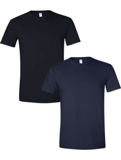 Men's Fitted Cotton T-Shirt, 2-Pack