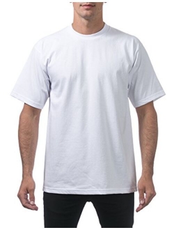 Men's Heavyweight Cotton Short Sleeve Crew Neck T-Shirt