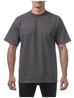 Men's Heavyweight Cotton Short Sleeve Crew Neck T-Shirt