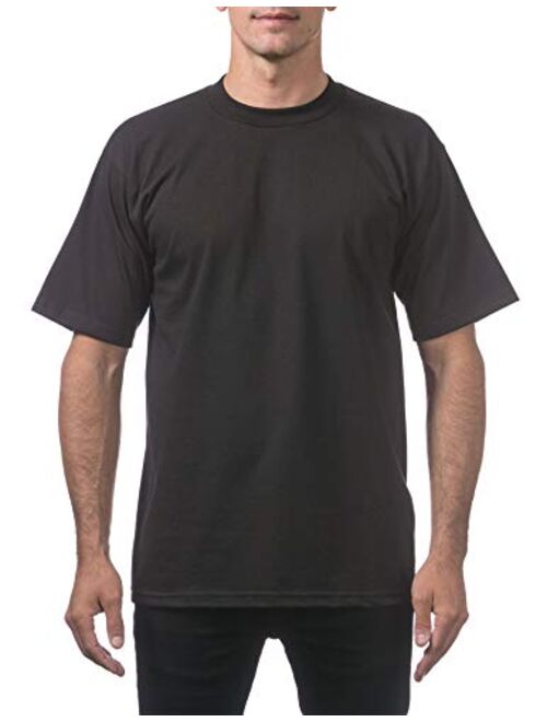 Pro Club Men's Heavyweight Cotton Short Sleeve Crew Neck T-Shirt