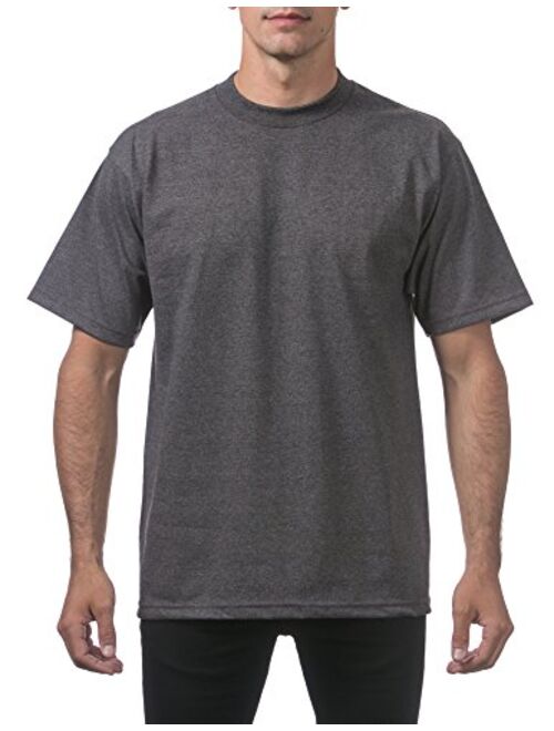 Pro Club Men's Heavyweight Cotton Short Sleeve Crew Neck T-Shirt