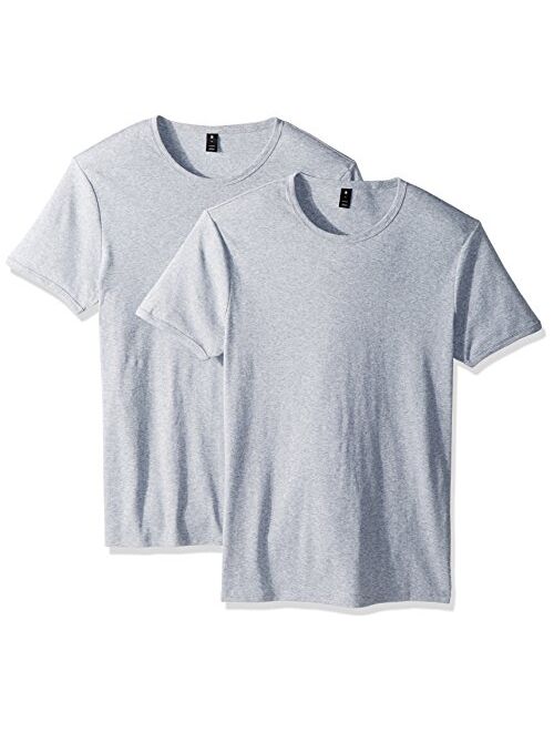 G-Star Raw Men's Base Round Neck Tee Long Sleeve 2-Pack