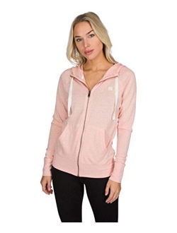 Dry Fit Sweatshirts for Women - Zip Up Hoodie Sweater Jacket with Dual Pockets