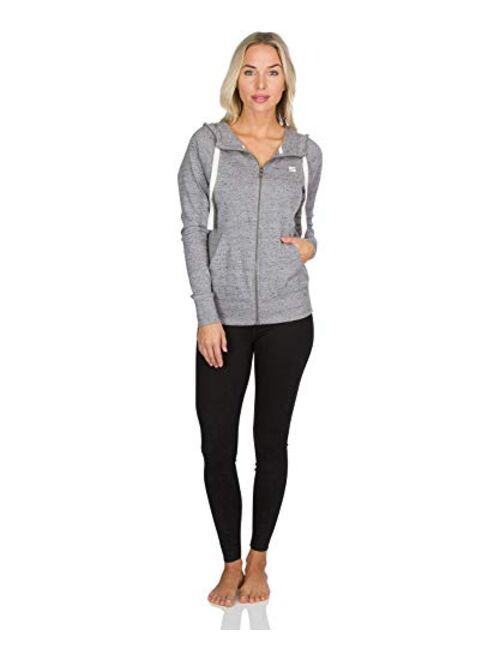 Dry Fit Sweatshirts for Women - Zip Up Hoodie Sweater Jacket with Dual Pockets