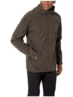 62643 Men's Dubliner Jacket Waterproof, Windproof, Breathable Shell Rain Coat with Packable Hood