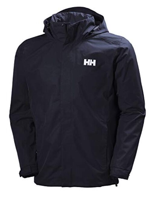 Helly Hansen 62643 Men's Dubliner Jacket Waterproof, Windproof, Breathable Shell Rain Coat with Packable Hood