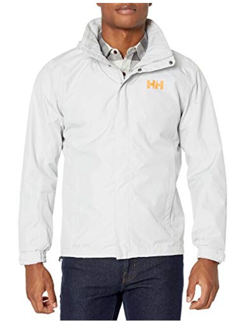 Helly Hansen 62643 Men's Dubliner Jacket Waterproof, Windproof, Breathable Shell Rain Coat with Packable Hood