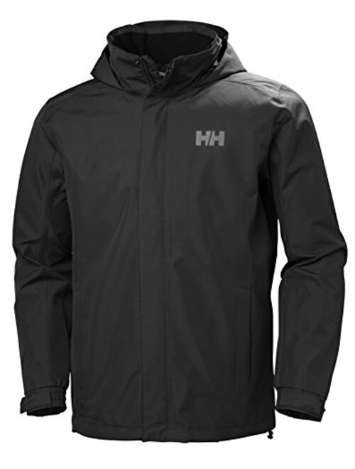 Helly Hansen 62643 Men's Dubliner Jacket Waterproof, Windproof, Breathable Shell Rain Coat with Packable Hood