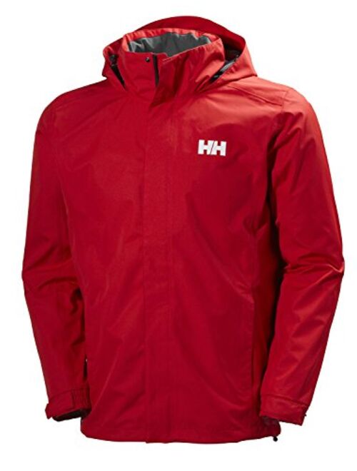 Helly Hansen 62643 Men's Dubliner Jacket Waterproof, Windproof, Breathable Shell Rain Coat with Packable Hood