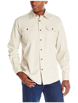 Authentics Men's Long Sleeve Classic Woven Shirt