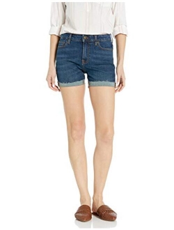 Amazon Brand - Goodthreads Women's Denim Turn-Cuff Short