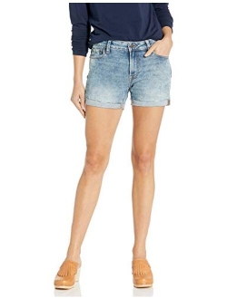 Amazon Brand - Goodthreads Women's Denim Turn-Cuff Short