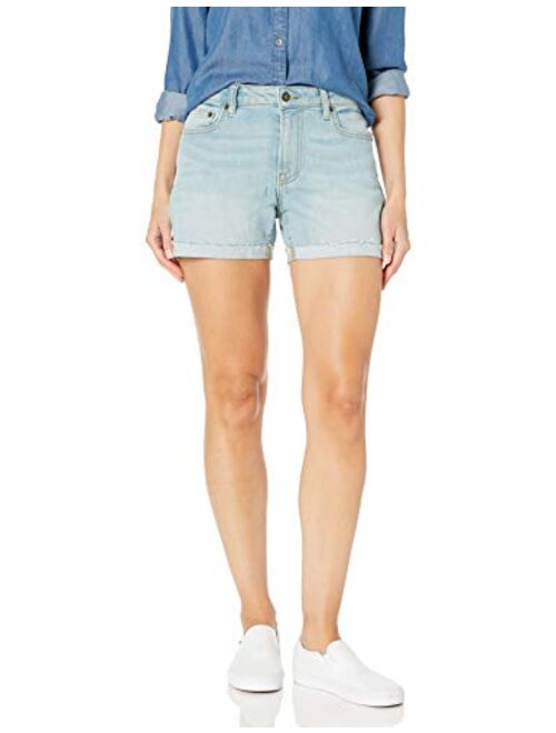 Amazon Brand - Goodthreads Women's Denim Turn-Cuff Short