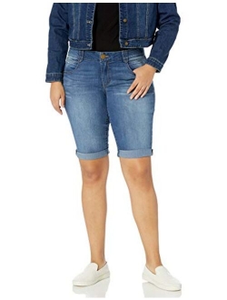 Democracy Women's Plus Size Ab Solution Bermuda Short