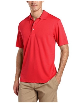 PGA TOUR Men's Airflux Short Sleeve Solid Polo-Shirts