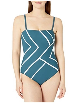 Gottex Women's Macaw Bandeau One Piece Swimsuit