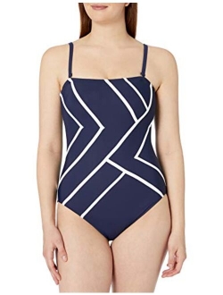 Gottex Women's Macaw Bandeau One Piece Swimsuit