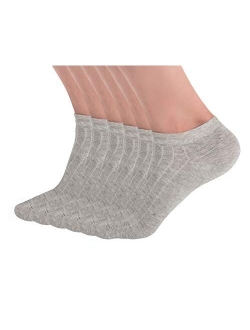 KKSSQUEEN Womens Socks Low Cut Ankle Causal Thin Cotton Athletic Short Socks 3-6 Pairs