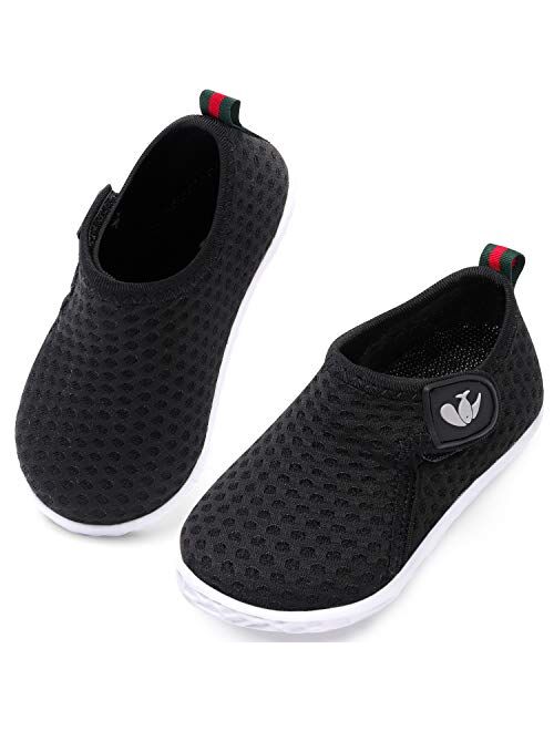 JIASUQI Baby Boys Girls Barefoot Swim Pool Water Shoes Beach Walking Sandals Athletic Sneakers