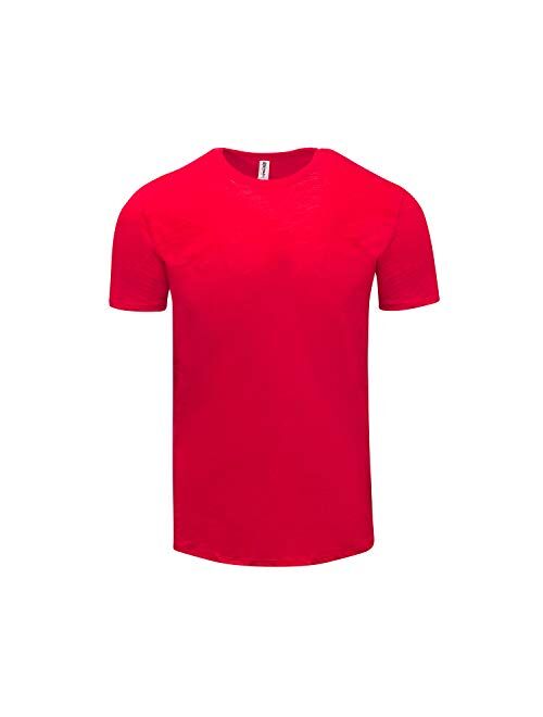 Marky G Apparel Men's Slub Jersey Short-Sleeve T-Shirt