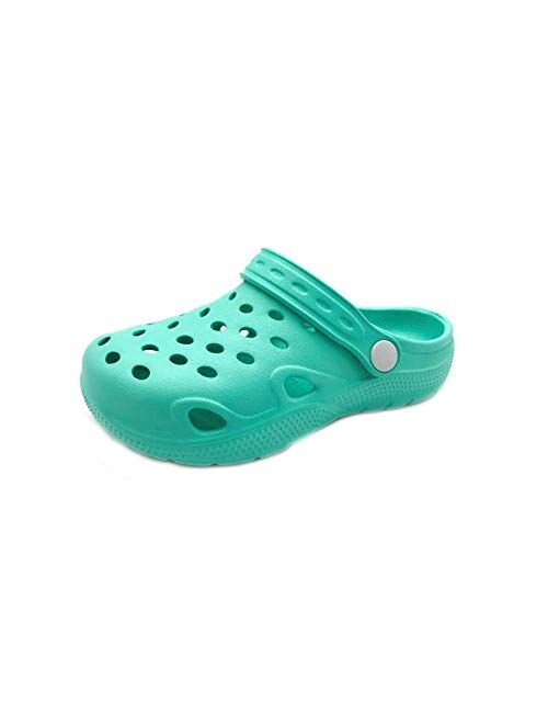 ASF Toddler Kid Injected EVA Garden/Beach Water Clog Sandal w/Backstrap