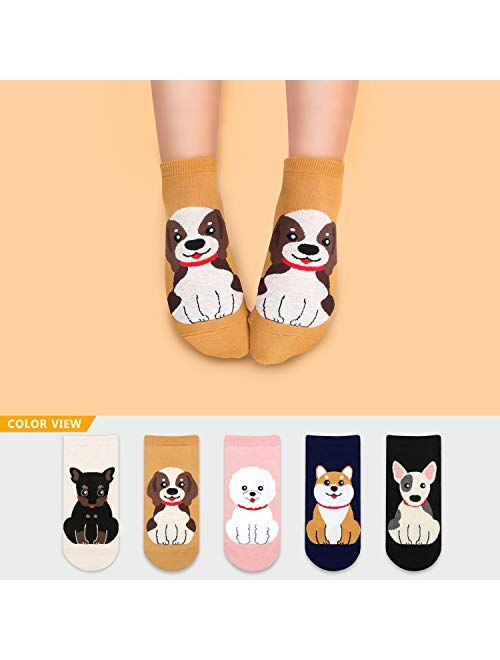 Kikiya Socks Women's Cute Ankle Socks