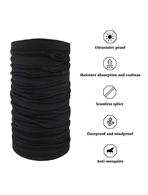 Neck Gaiter Face Scarf, Neck Gaiter, Sun Protection Cool Lightweight Windproof, Breathable Fishing Hiking Running Cycling