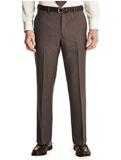 FARAH Mens Flex Trouser Pants with Self-Adjusting Waistband