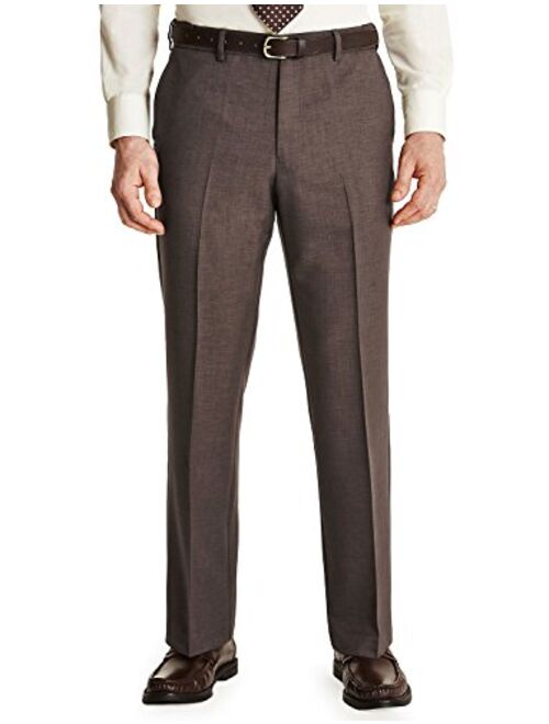 FARAH Mens Flex Trouser Pants with Self-Adjusting Waistband