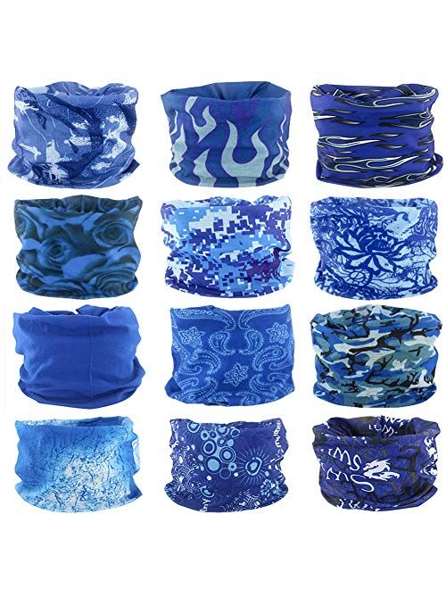 Cutewing Face Mask Outdoor Bandanas Neck Gaiter Balaclava Magic Hiking Headband Elastic Seamless UV Resistence Sport Headwear