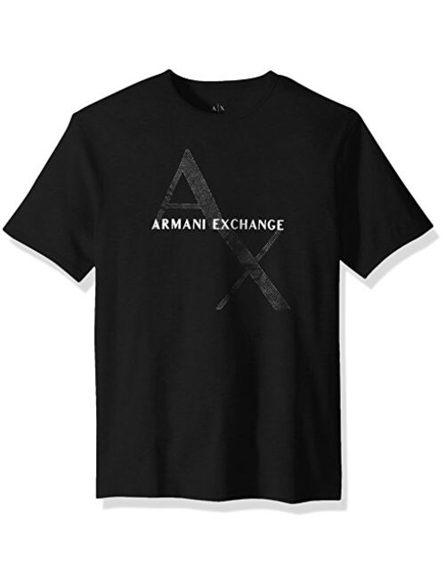 AX Armani Exchange Men's Crew Neck Logo Tee