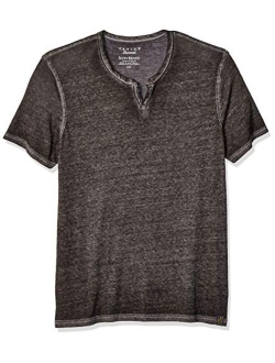 Men's Venice Burnout Notch Neck Tee Shirt