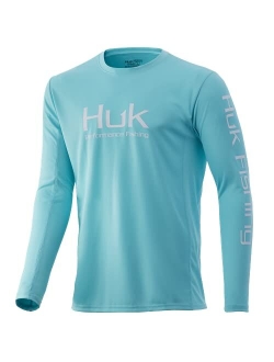 Men's Icon X Long Sleeve Fishing Shirt with Sun Protection