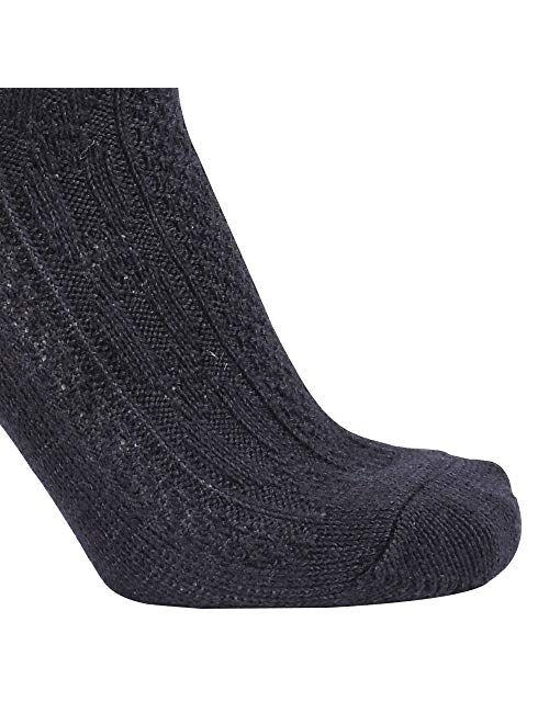 Enerwear 4 Pack Women's Wool Outdoor Hiking Trail Crew Sock