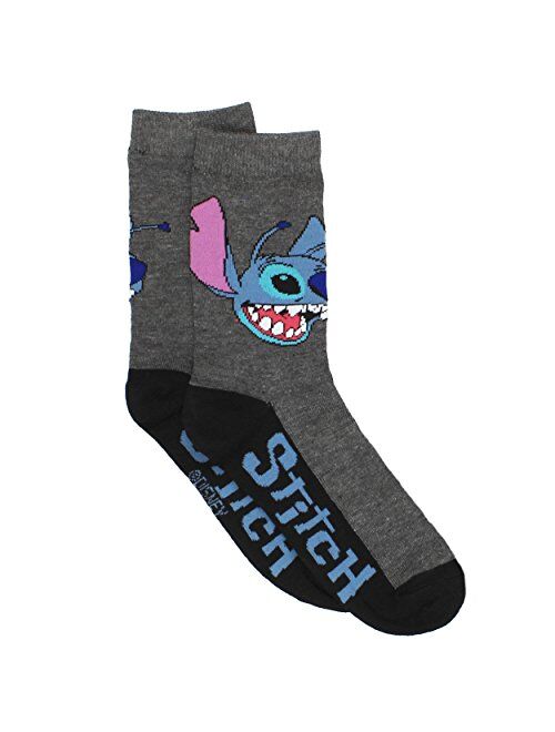 Lilo & Stitch Womens 3 pack Crew Socks (Teen/Adult)