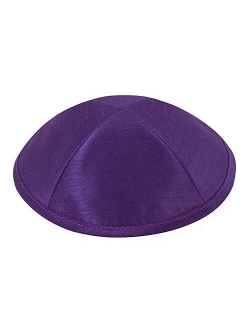 Zion Judaica Deluxe Raw Silk Kippot Single or Bulk Optional Custom Imprinting for Any Event