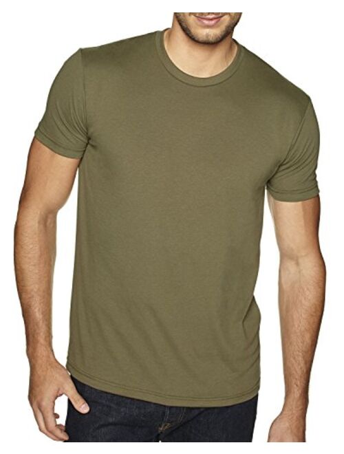 Next Level Men's Premium 1X1 Sueded Baby Rib Collar T-Shirt