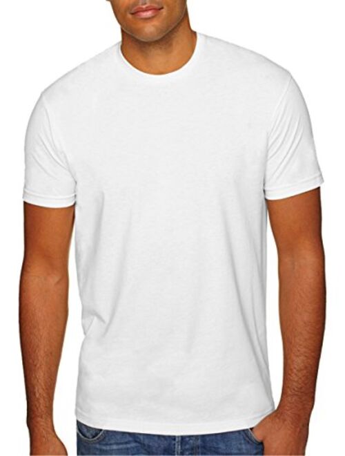 Next Level Men's Premium 1X1 Sueded Baby Rib Collar T-Shirt