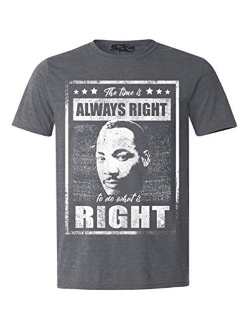 shop4ever The Time is Always Right to do What is Right T-Shirt